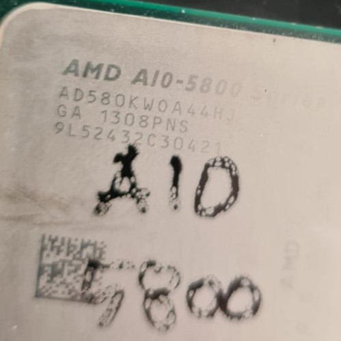 Processor amd apu A10 5800- 6700-6800