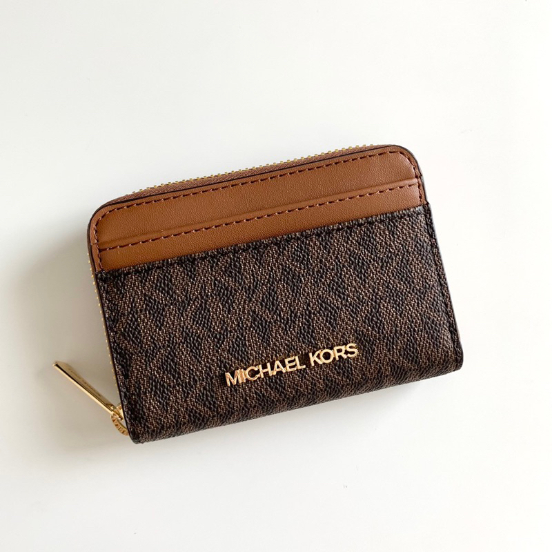 Michael Kors Card Case Dompet Kartu Brown Original