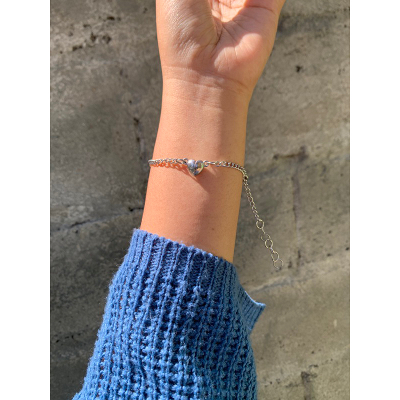 GELANG RANTAI MAGNET LOVE