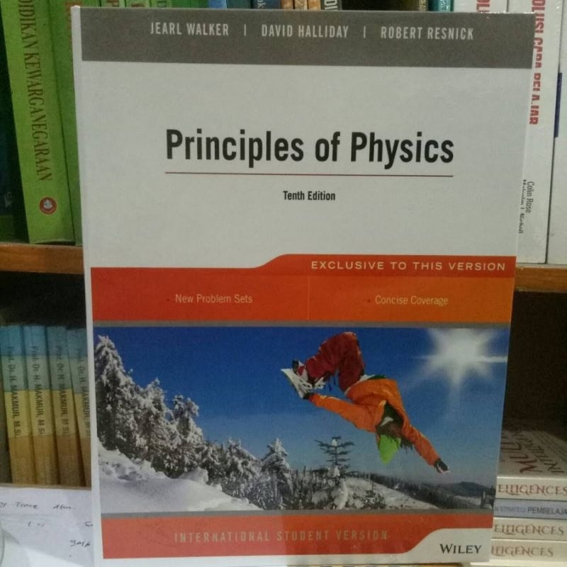 

principles of physics tenth edition Jearl Walker David Halliday Robert Resnick WILEY