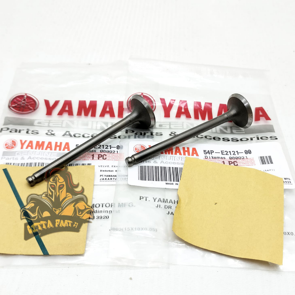 PAYUNG KLEP VELVE SET 2 PICS YAMAHA 54P KUALITAS ASLI ORIGINAL YAMAHA YGP PRESISI BAHAN BERKUALITAS DAN DIJAMIN AWET MIO J MIO GT SOUL GT FINO FI 115 XRIDE 115 X RIDE 125 MIPO SOUL GT MIO M3 MIO Z MIO S MIO 125