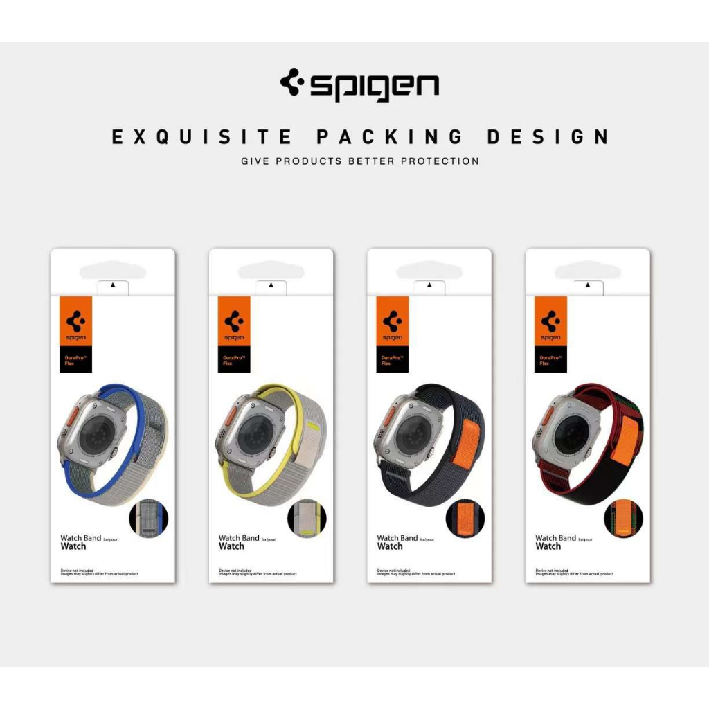 SPIGEN ULTRA TRAIL LOOP NYLON 2TONE STRAP IWATCH WOVEN VELCRO IWATCH SE 1 2 3 4 5 6 7 8 ULTRA SE STRAP IWATCH