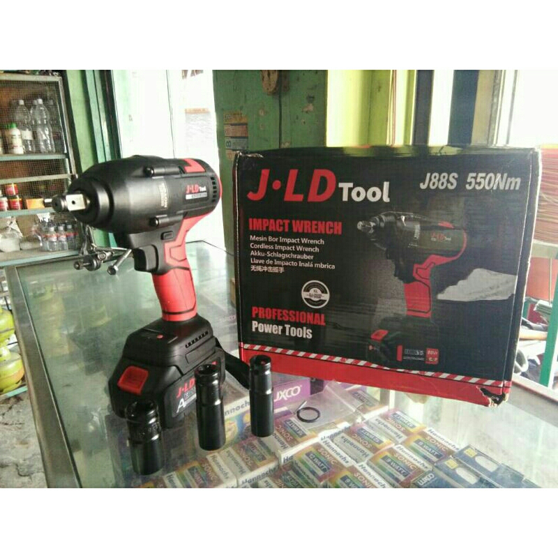 Impact Wrench JLD 550nm Full Set