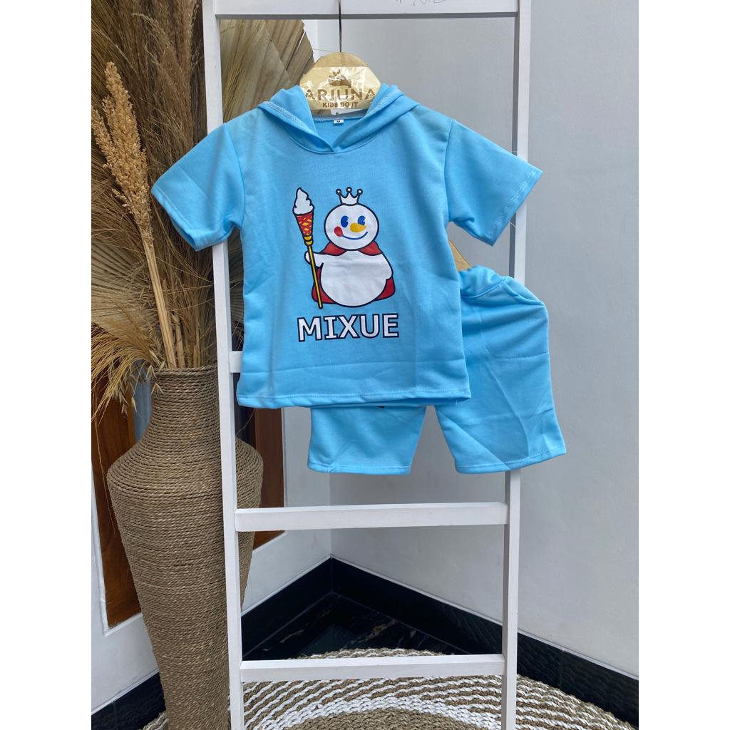 ARJUNA SETELAN HOODIE MIXUE / SETELAN ANAK HOODIE / SET HOODIE ANAK