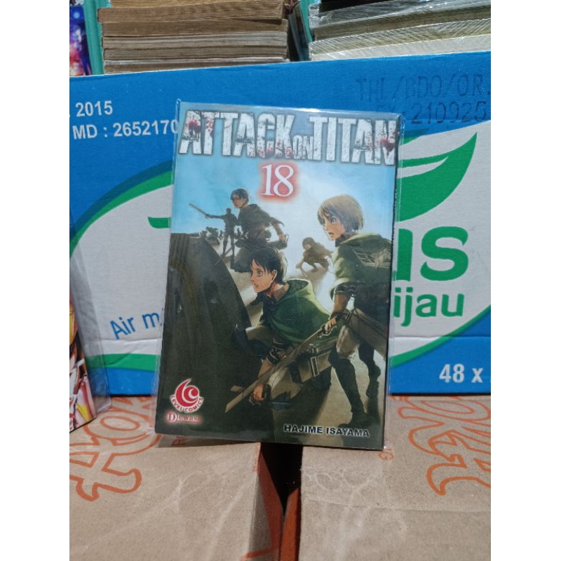 Komik attack on Titan 18 / komik attack on Titan vol 18