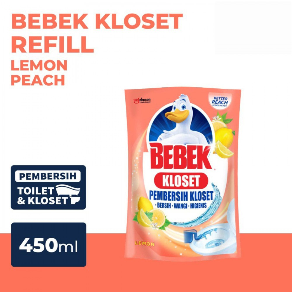 Bebek Kloset Pembersih Kloset Pouch Refill 450 ml