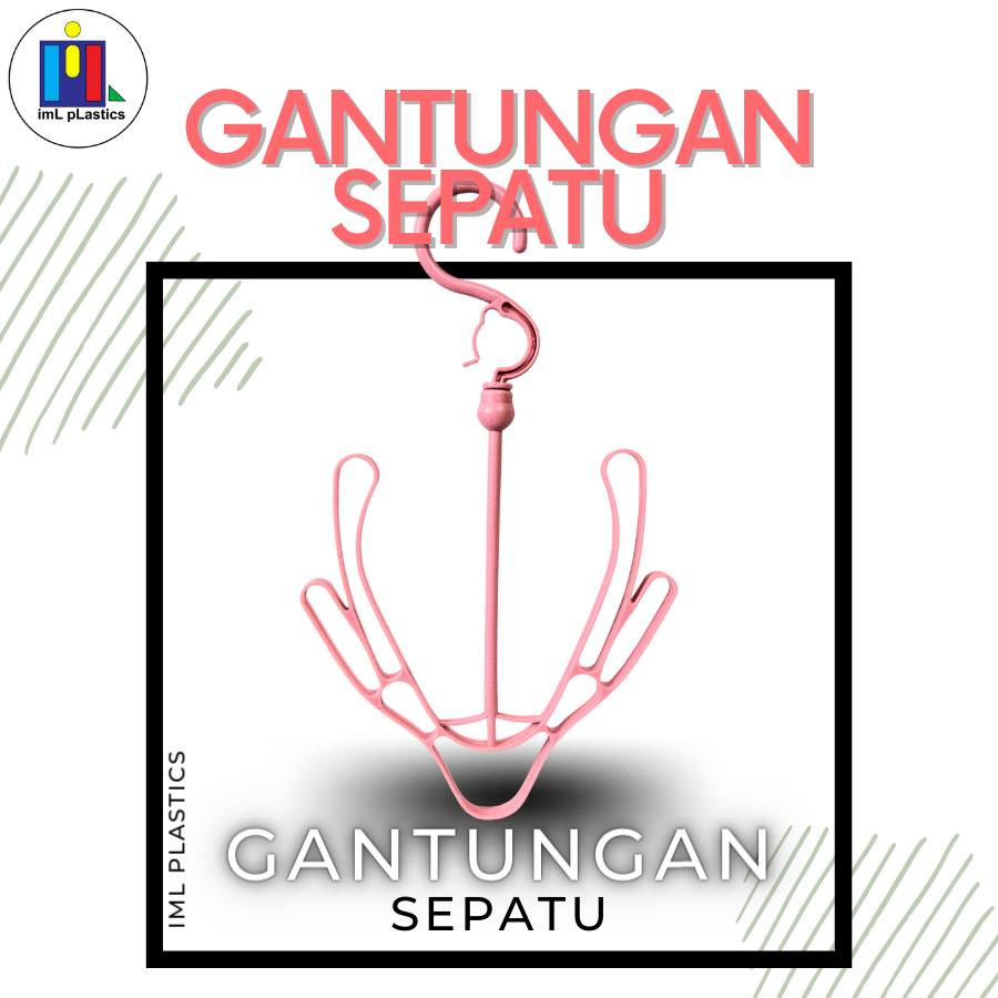 GANTUNGAN SEPATU / HANGER PLASTIK SANDAL,SEPATU