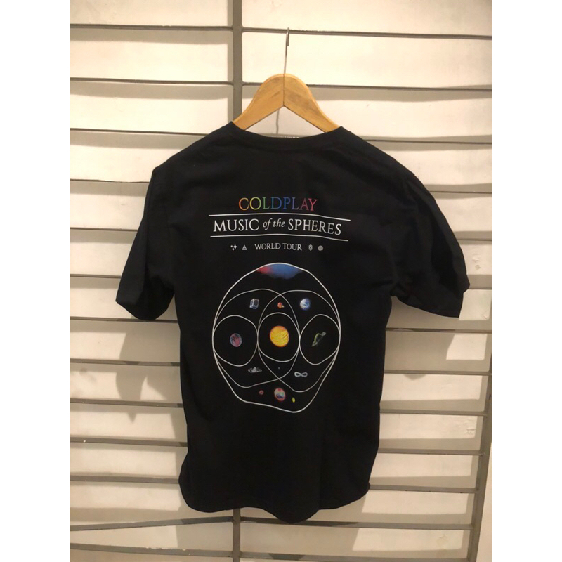 [PREMIUM] KAOS COLDPLAY MUSIC OF THE SPHERES VER. 2