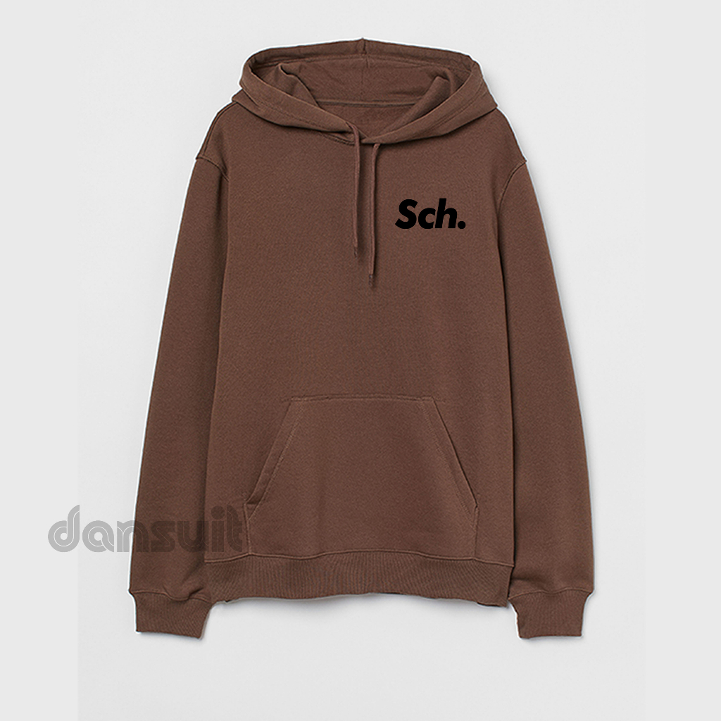 Sweater Hoodie Pria/Wanita Size M - XXXL Sweater Hoodie Distro SCH Logo Bahan Tebal Premium