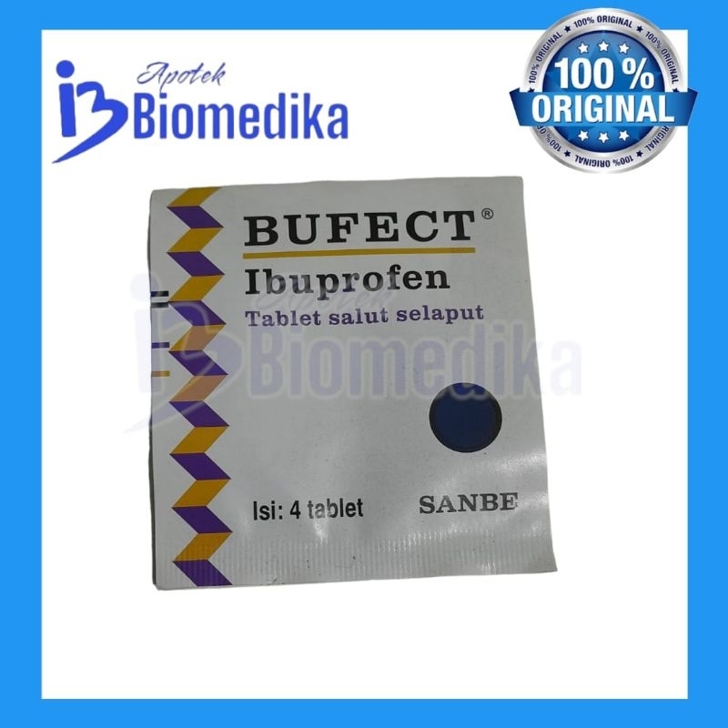 BUFFECT TABLET PERSTRIP obat demam dewasa
