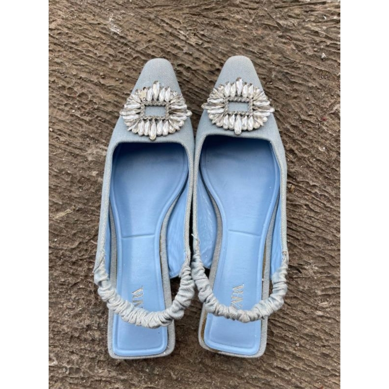 preloved flatshoes zara