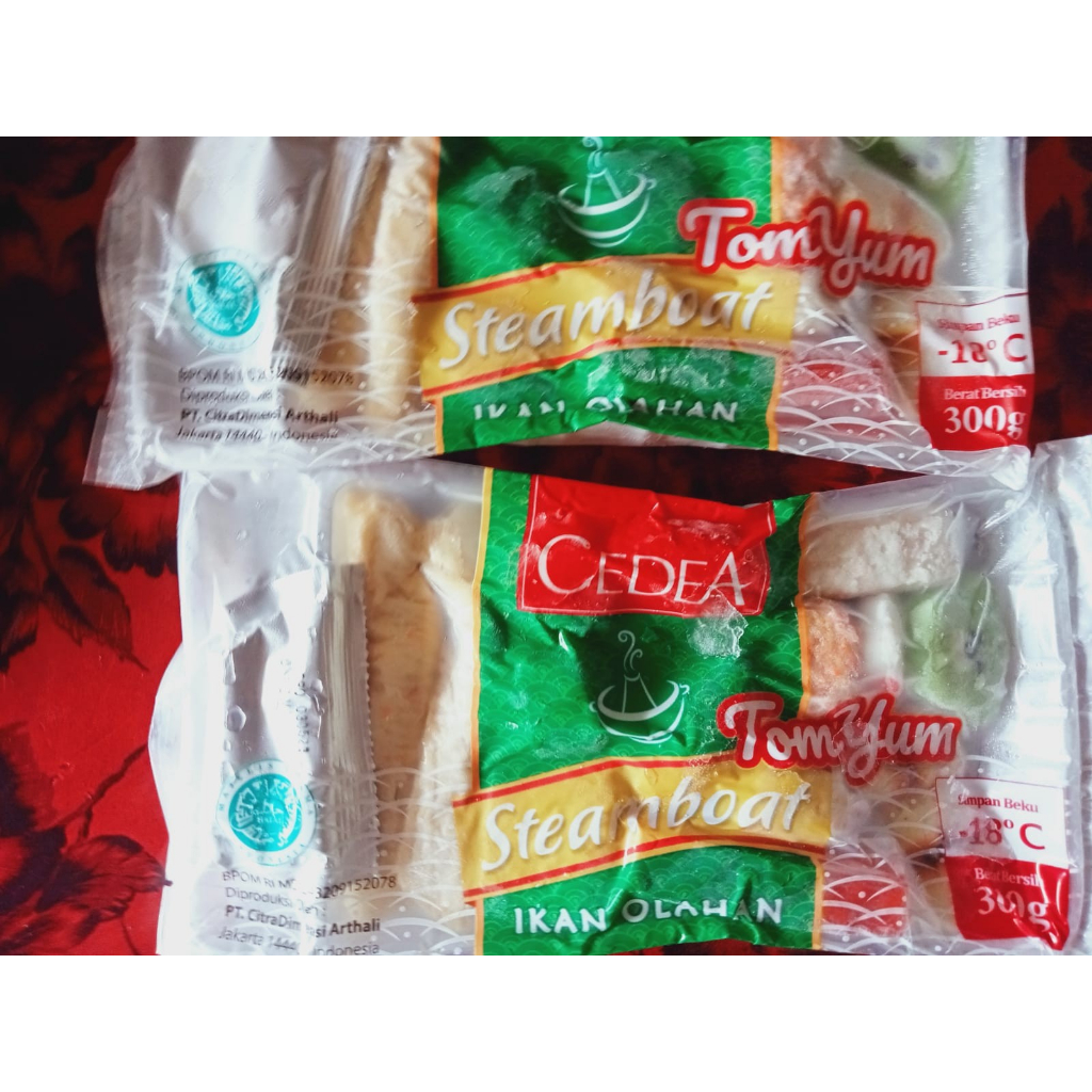 

Cedea Steamboat tomyam isi lengkap 300gr