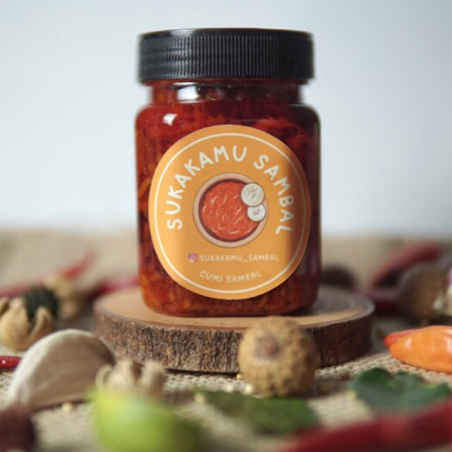 

SUKAKAMU CUMI SAMBAL MERAH 150gr