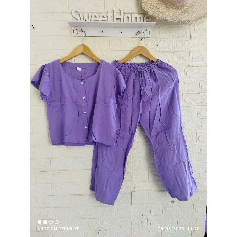 one set caca polos rayon bali