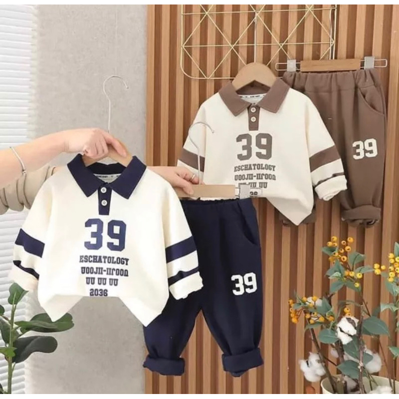 setelan anak baju dan celana anak sweter anak model terbaru 1-5 tahun ardan baju anak grosir