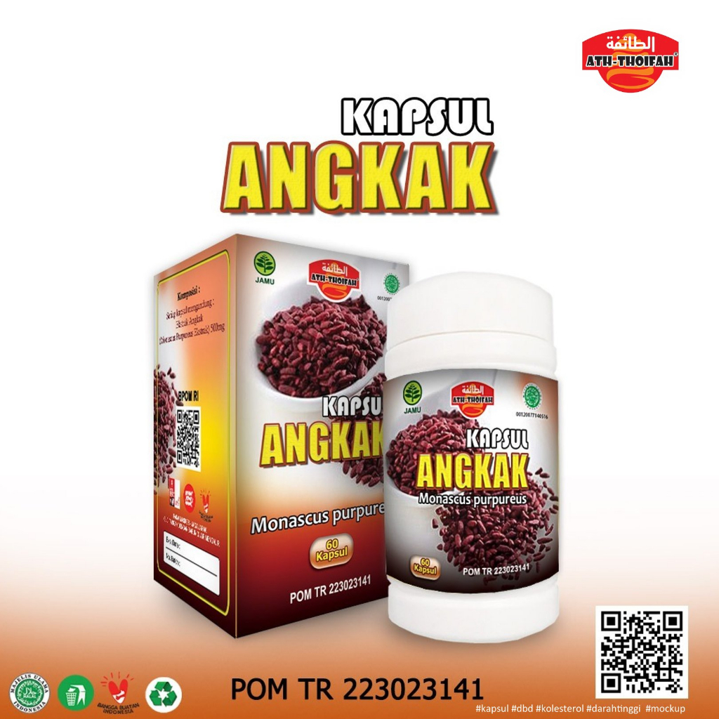 kapsul ANGKAK (ekstrak biji angkak)