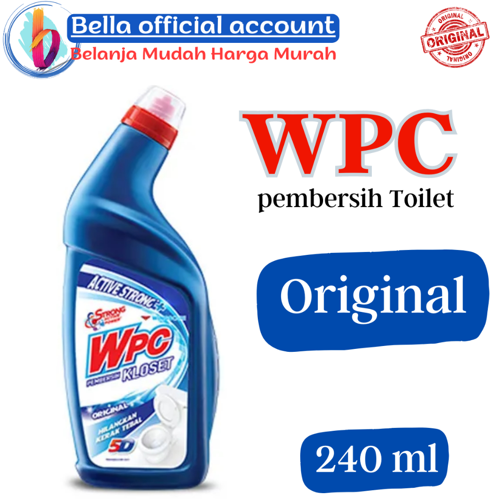 WPC Pembersih Kloset Original 240 ml / Kemasan Botol