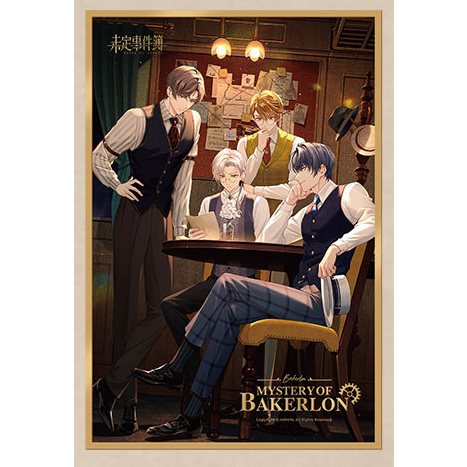 Mystery of Bakerlon Group Acrylic Shikishi Official Tears of Themis