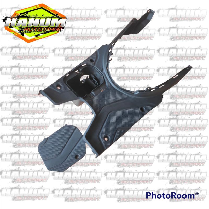 DEK ATAS + COVER ACCU BEAT FI COVER BODY KASAR DEK BAWAH - DEK ATAS