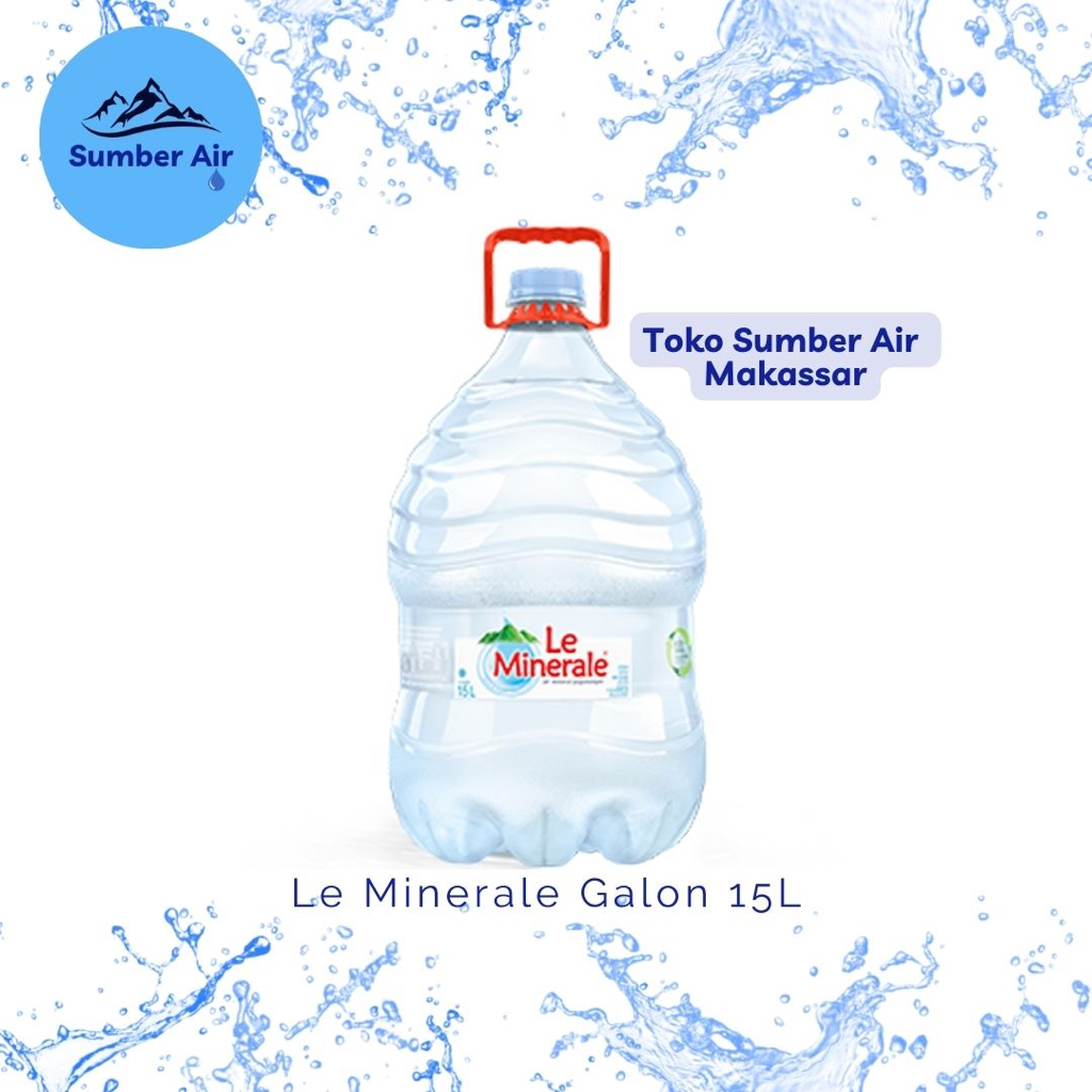 

Air Galon Le Minerale 15 liter