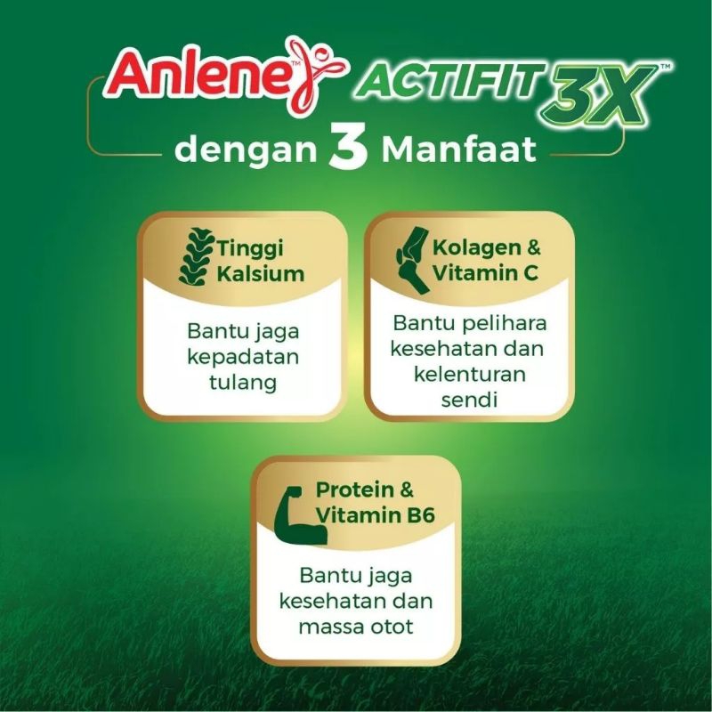 Anlene Actifit 3X / Susu Bubuk Dewasa 240gr dan 590gr