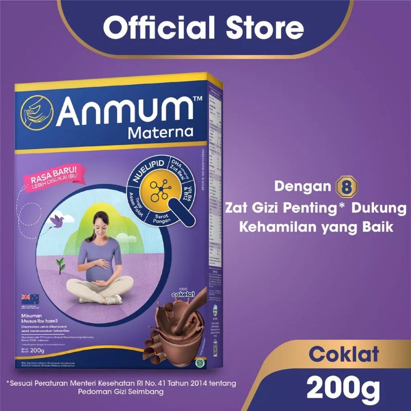 Anmum Materna Susu Nutrisi Ibu Hamil 200gr dan 400gr