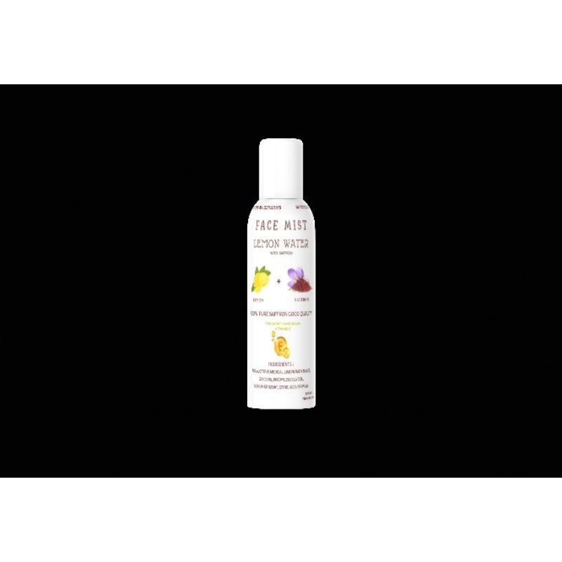 FACE MIST SAFFRON WITH AIR ZAM ZAM DAN VIT E / SETTING SPRAY / SAFRON WATER