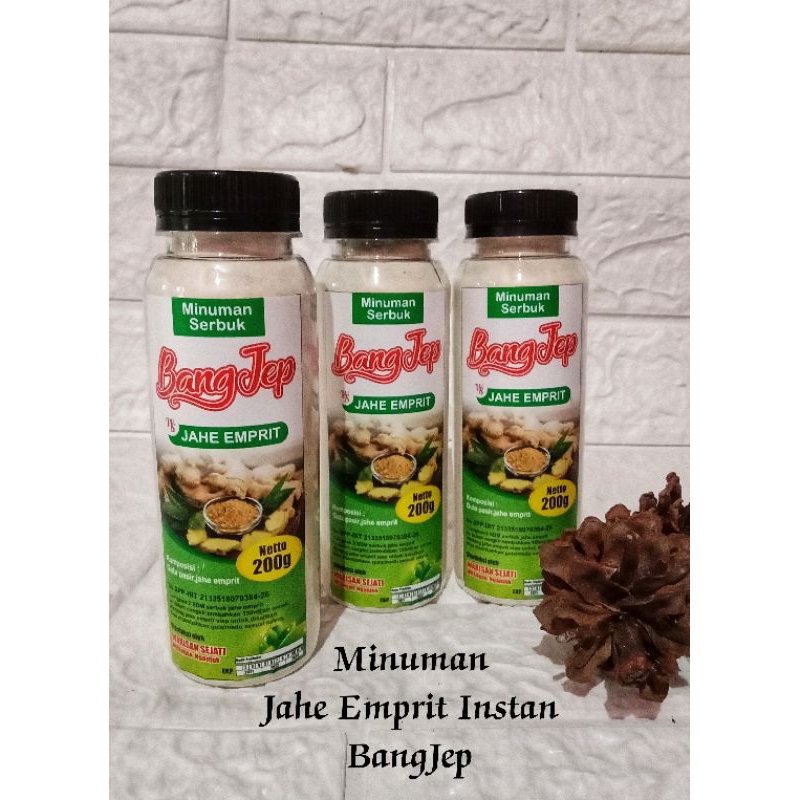 

Jahe emprit instan BangJep