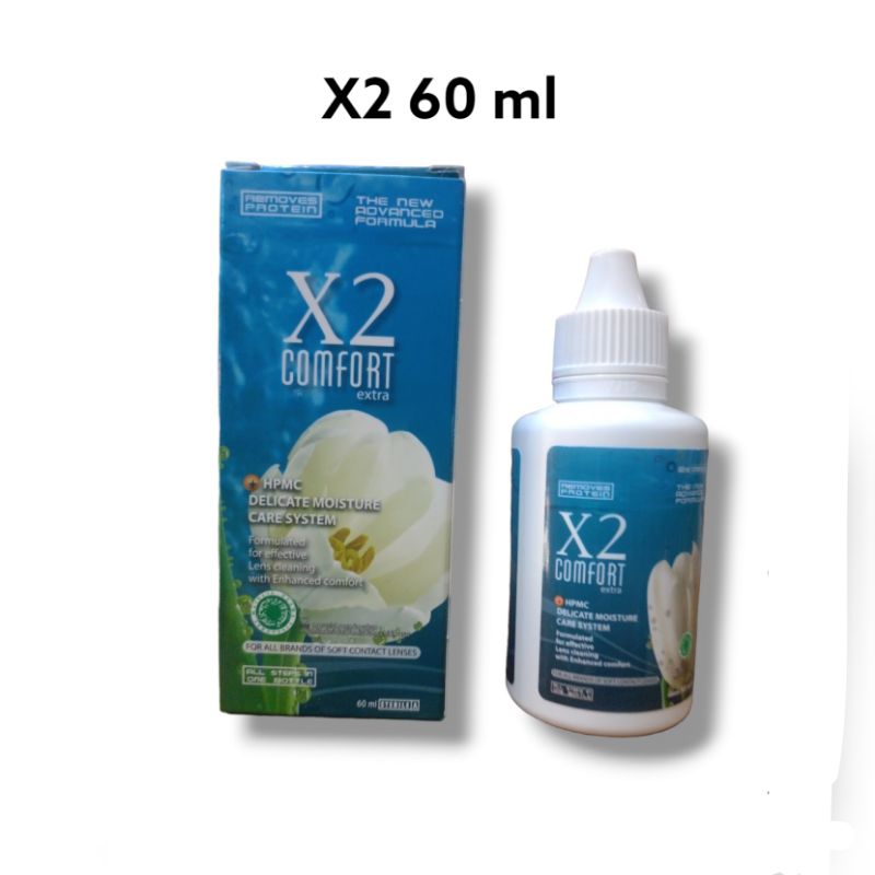 Cairan Soflens X2 Comfort Extra 60 ml