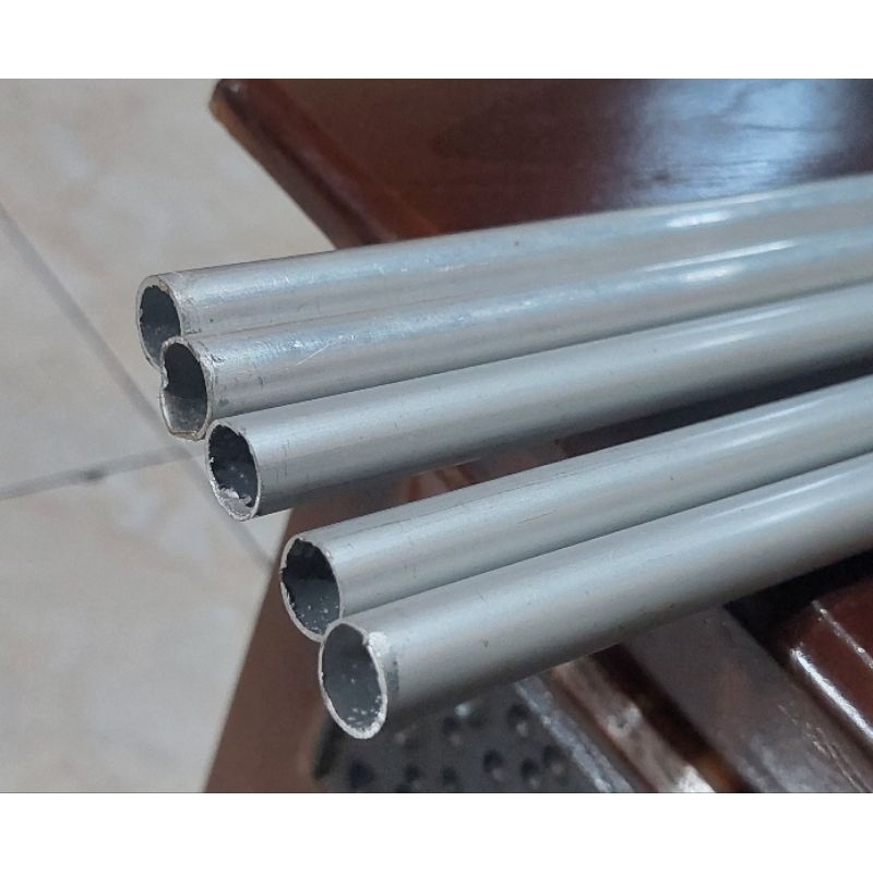 pipa aluminium /pipa alumunium 3/8 inc