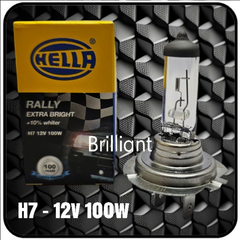 Bohlam Halogen Hella Original - H7 - 12v / 24v