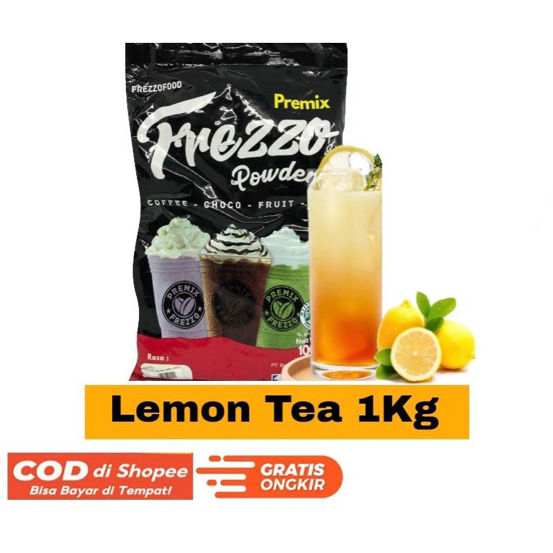 

bubuk minuman Frezzo lemon tea