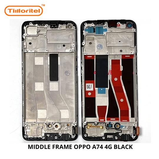 MIDDLE FRAME OPPO A74 4G BLACK