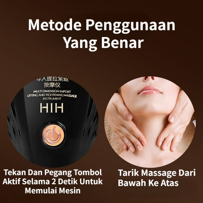 [ASS] Alat Pijat Pengencang Kulit Wajah Leher Kerutan Electric Face Massage