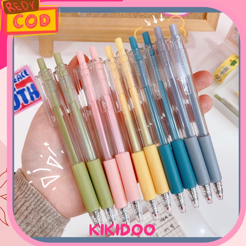 

Kikidoo Pen Morandi 0.5 Tinta Hitam Pen Cantik RT137