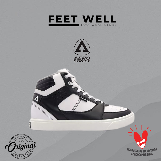 Aerostreet Hoops - Hitam Putih