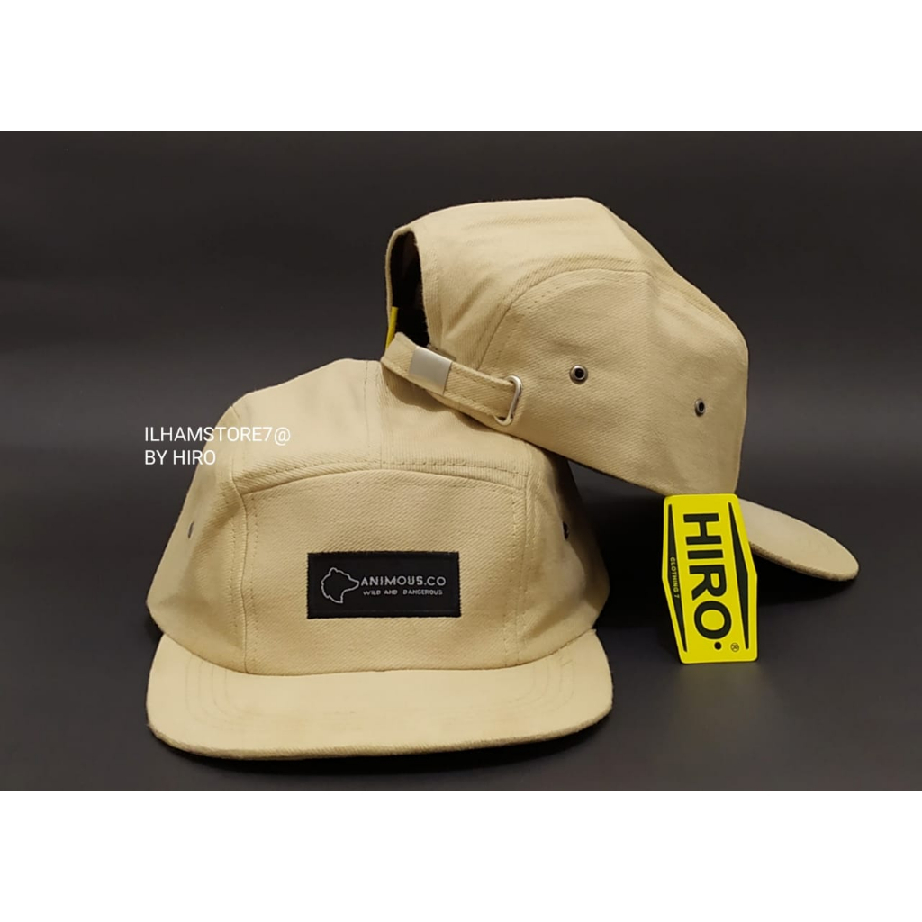 [COD]Topi Snapback Bordir Lima Panel New Model/Topi Hip-Hop/Topi Keren