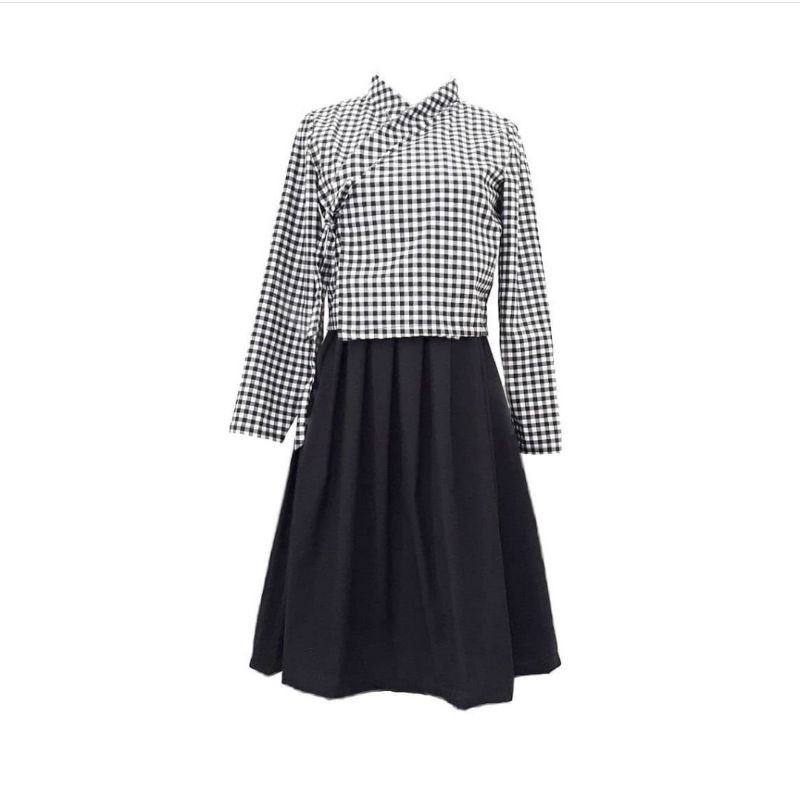 HANBOK KOREA: Modern Hanbok (Dress Pendek)