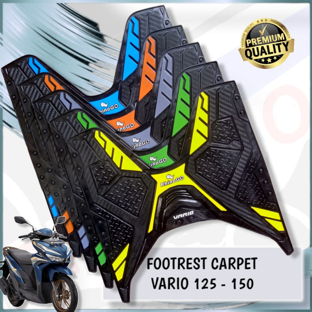 Karpet Alas Kaki Vario 150 125 - 150 New Terbaru 2018 - 2021 Karpet Motor Vario 2022