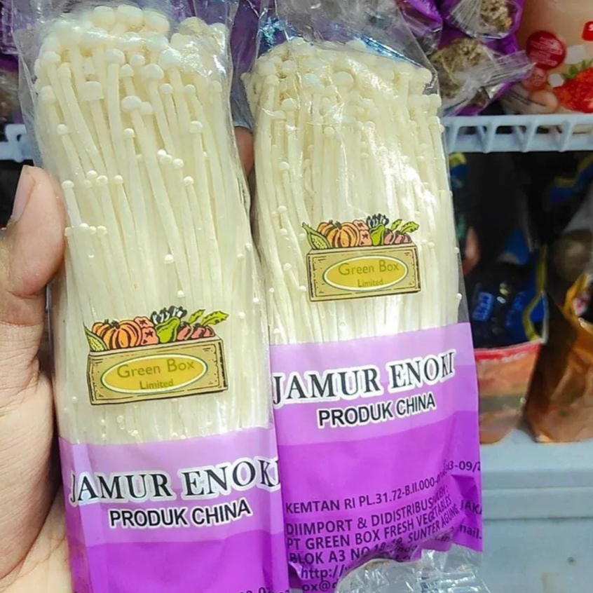 

Jamur Enoki Frozen, Kemasan 100gr