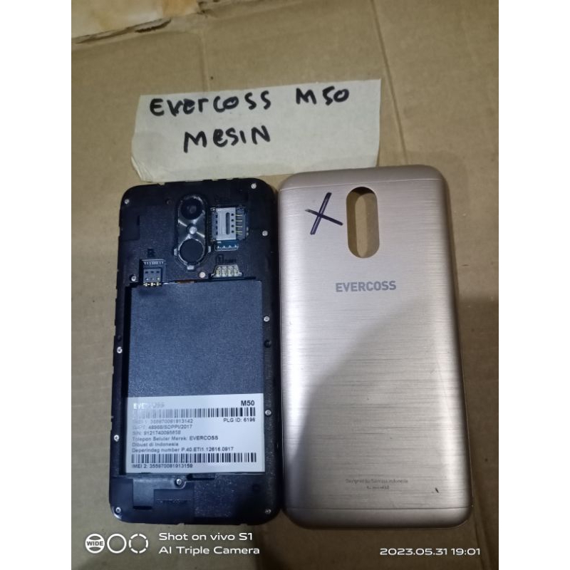 mesin hp evercoss m50 star m50 m50 max a75b mesin normal udah tested
