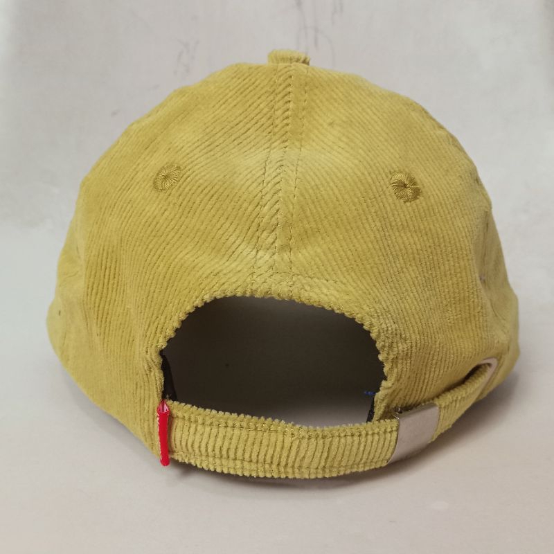 Topi Corduroy Yellow Omidoki Topi Distro Pria