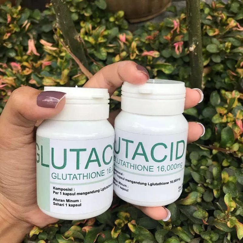 Glutacid Original Bisa tes bitadin pemutih Badan Permanen aman dan sehat