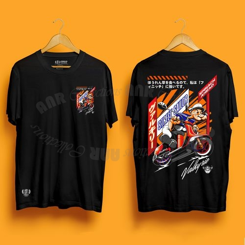 Kaos Distro Premium Pria Unisex Biker 2 Theme