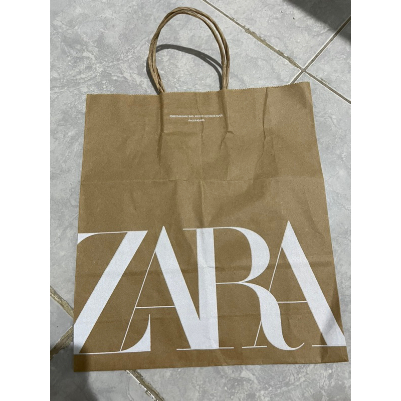 

paper bag Zara original