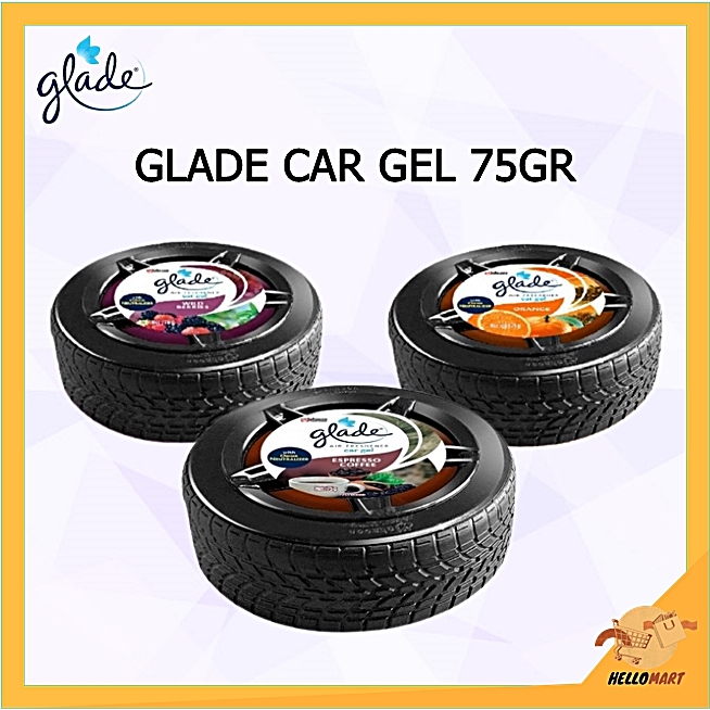 ORIGINAL Glade Car Gel 75gr / Pengharum Mobil Parfum Mobil / HELLOMARTID