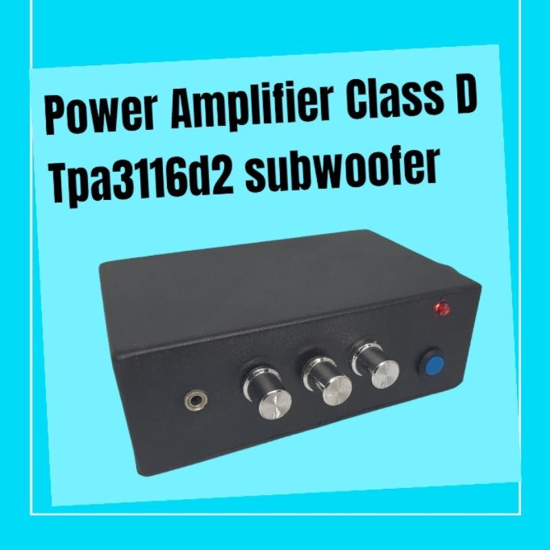 AEBDG POWER AMPLI MINI CLASS D TPA3116D2 / Amplifier Subwoofer 2.1 TPA3116D2 2X50W SUBWOOFER 100W