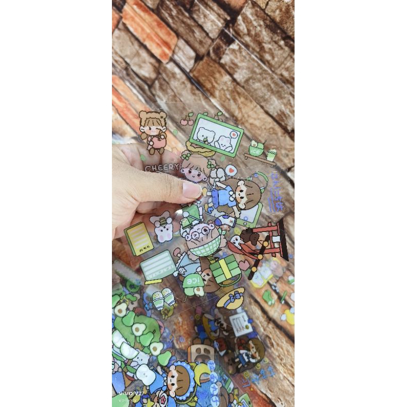 

stiker viral isi 100pc