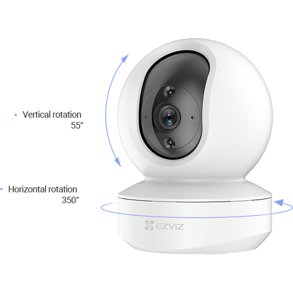 TY1 1080P EZVIZ 2MP INDOOR WIFI PAN TILT CAMERA FREE MICRO SD 32GB