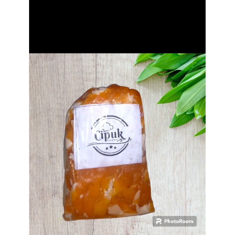 

cipuk kotak kuning berat 300gram ( udah termasuk di vakum)